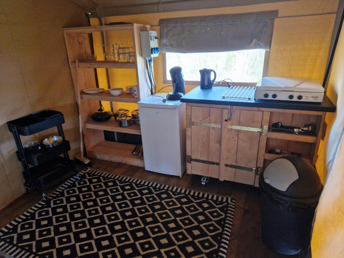 Camping Alkenhaer Appelscha Trekkerstent Safaritent Екстериор снимка