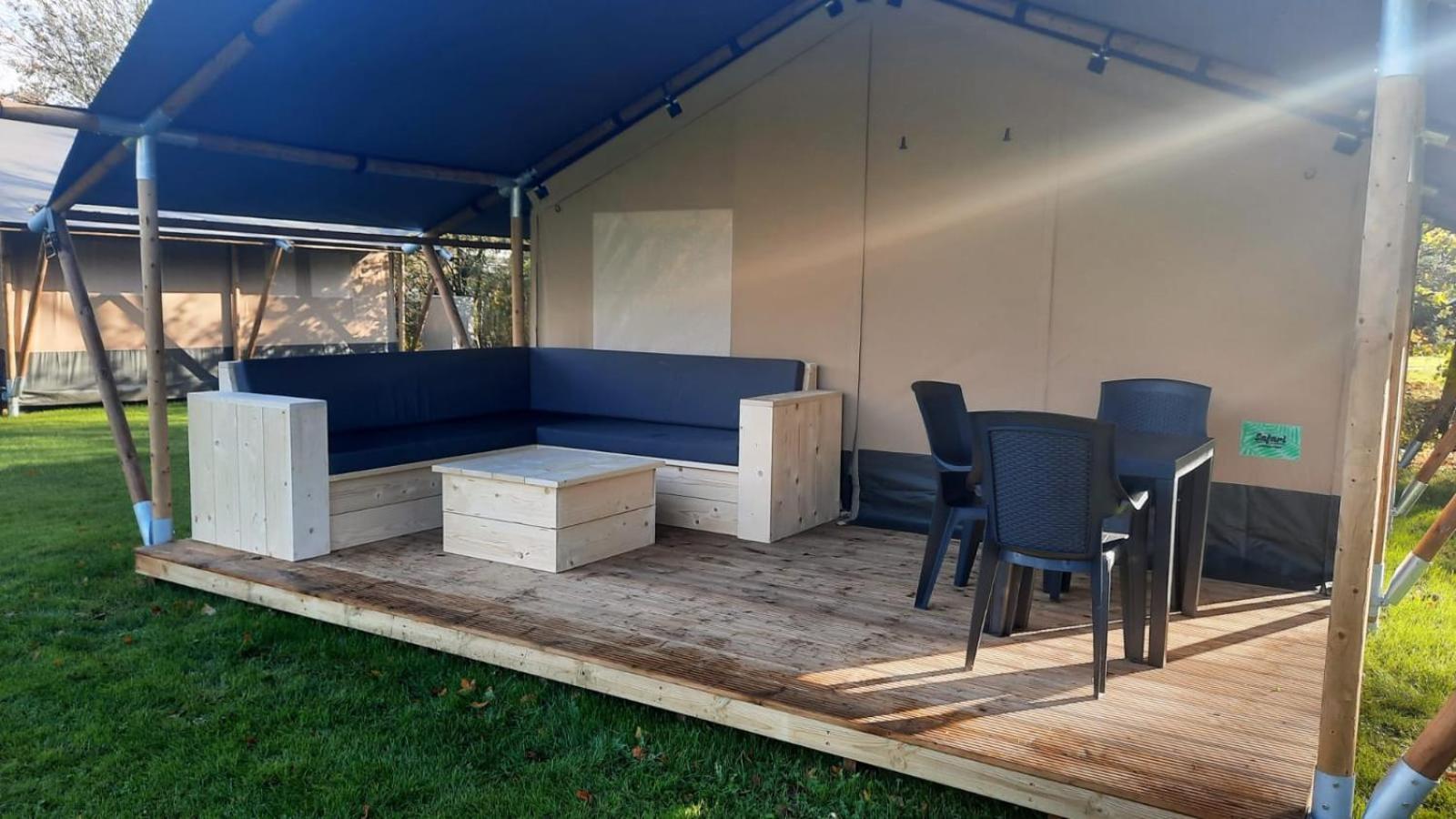 Camping Alkenhaer Appelscha Trekkerstent Safaritent Екстериор снимка