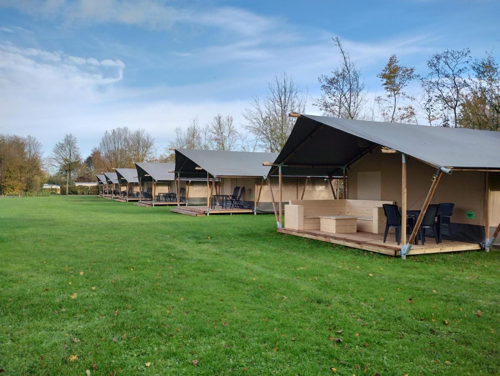 Camping Alkenhaer Appelscha Trekkerstent Safaritent Екстериор снимка